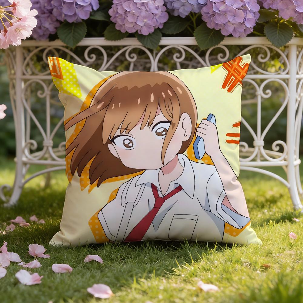 Anime B-Blue B-Box Cushion Cover Home & Car Dual-Scene Pillow Cover: Reversible for Premium Comfort