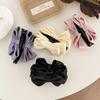 Sweet Elegant Bowknot Hair Claw Temperament Banana Clip Back of The Head Ponytail Clip Women Girls Styling Headdress Accessories