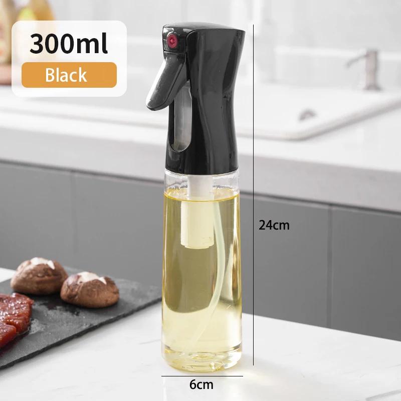 

200/300/500ml Kitchen Oil Spray Bottle! Olive Oil Dispenser for Baking/Grilling/Camping – Spray Containers for Vinegar/Soy Sauce