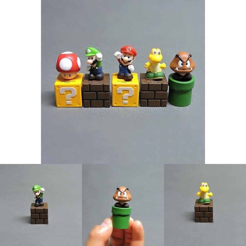 Lebhaftes Super Mario Bros PVC-Actionfiguren-Set für begeisterte Sammler und Kinder