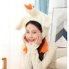 [DOKiDOKi] Duck Duck Bird Cute Moe Cosplay Transformation Hat Mask Head Headgear Stuffed Animal Costume Skit Halloween Swan 3820 4211