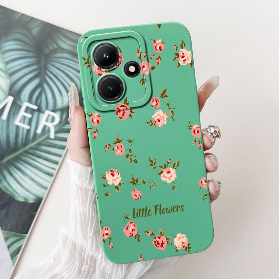 Für Infinix Hot 30i Hülle X669 X669C Neue Mode Bemalte Rückseite Weiche Silikonhülle Für Infinix Hot 30 Play NFC Hot30 5G Schale