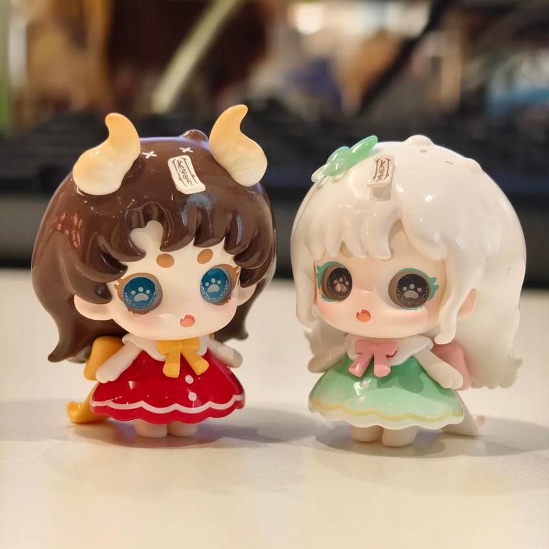 Hot Genuine Keeno·Mbti Little Cute Friend Series Blind Box Mini Doll Anime Figure Collectible Model Kawaii Decor Birthday Gift