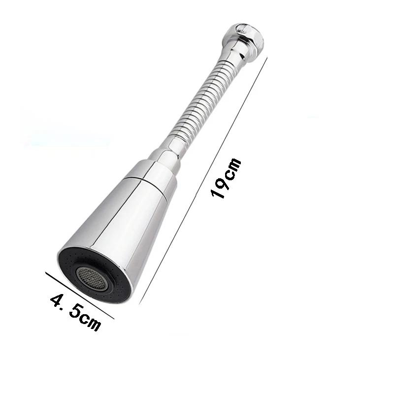 Accesoriu pulverizator robinet, aerator robinet pivotant la 360°, pulverizator chiuvetă, robinet chiuvetă reglabil, duză extensibilă de economisire a apei