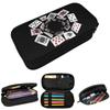 Falling Poker Card Pencil Case for Boys Girls Gifts Pen Box Pencil Bag Stationery Supplies Pen Holder Bag