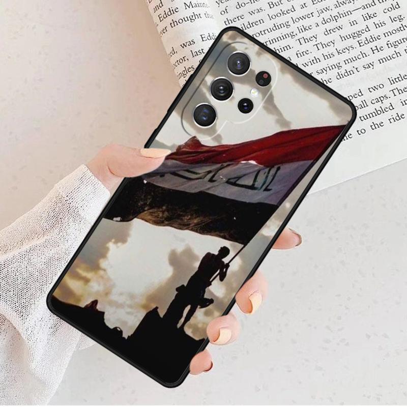 Iraq Flag Phone Case For Samsung Galaxy S25 S23 S30 S8 S21 S20 FE S24 S22 Note 10 20 S8 Plus lite Ultra