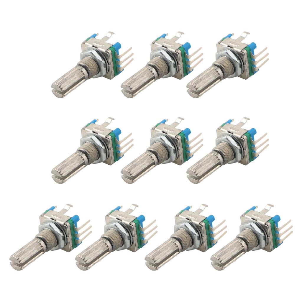 15mm Push Button Switch Precision Rotary Encoder Switch Data Entry Tasks 5Pin Encoder Instrumentation Long Service Life