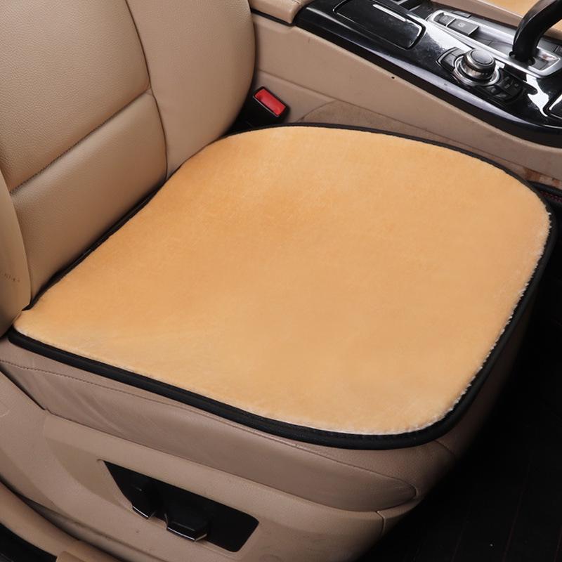 

Плюшевый трехкомпонентный набор подушек для автомобильного сиденья для осени и зимы - Теплые аксессуары для интерьера Black [Small Square Cushion]