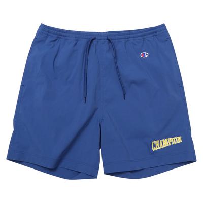 Shorts Spindle Specification Graphic Logo Print Shorts Action Style Blue [Champion] C3-Z504 Men's