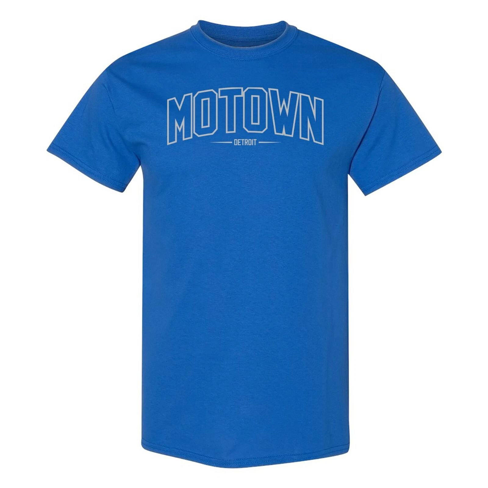 Motown Detroit - Football Basketball Hockey Baseball Sports Team T-Shirt 2XL