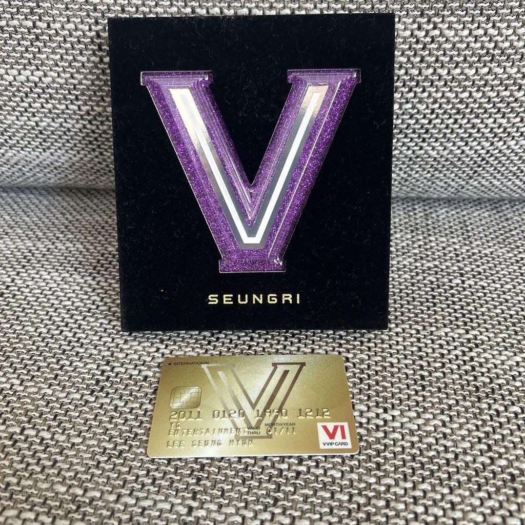 [USED] CD SEUNGRI V.I BIGBANG V.V.I.P Seungri