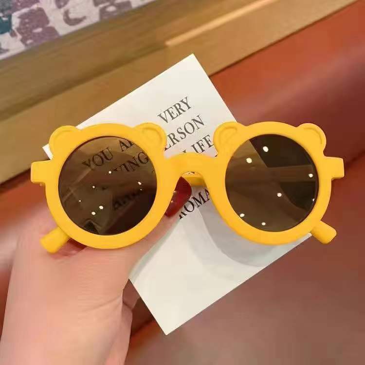 

Cartoon children s sunglasses UV protection Internet celebrities with the same stall cute sunscreen glasses girls