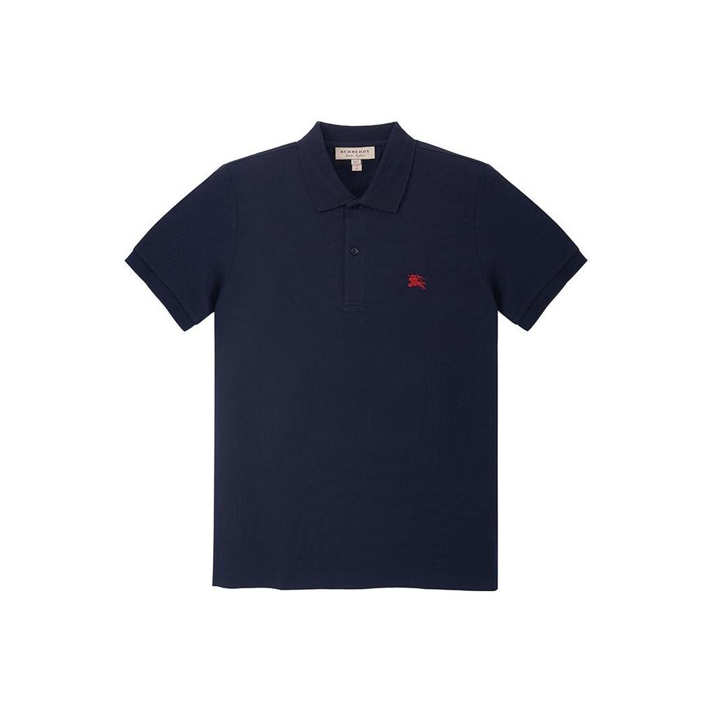 Burberry Oxford Logo Embroidered Polo 80362481
