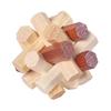 Wooden Knot Difficult Brain Teaser Puzzles for Adults And Kids Unlock Interlocking Toys IQ Challenge Edcuational Gifts