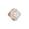Miniso Sparking Rose Gold Plated Charm Bead Charms Dangle Authentic Compatible With copper Bracelets Necklaces Bead Ideal For Diy Jewellery Women Gift