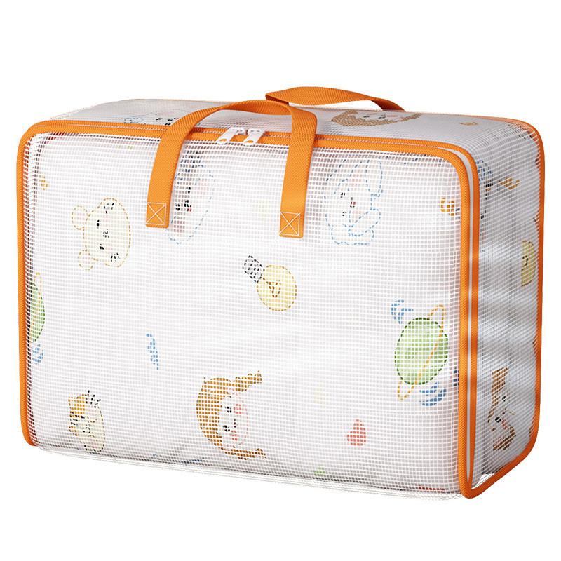 Pvc Moving Storage Bag With Handles For Bedroom And Travel Organization