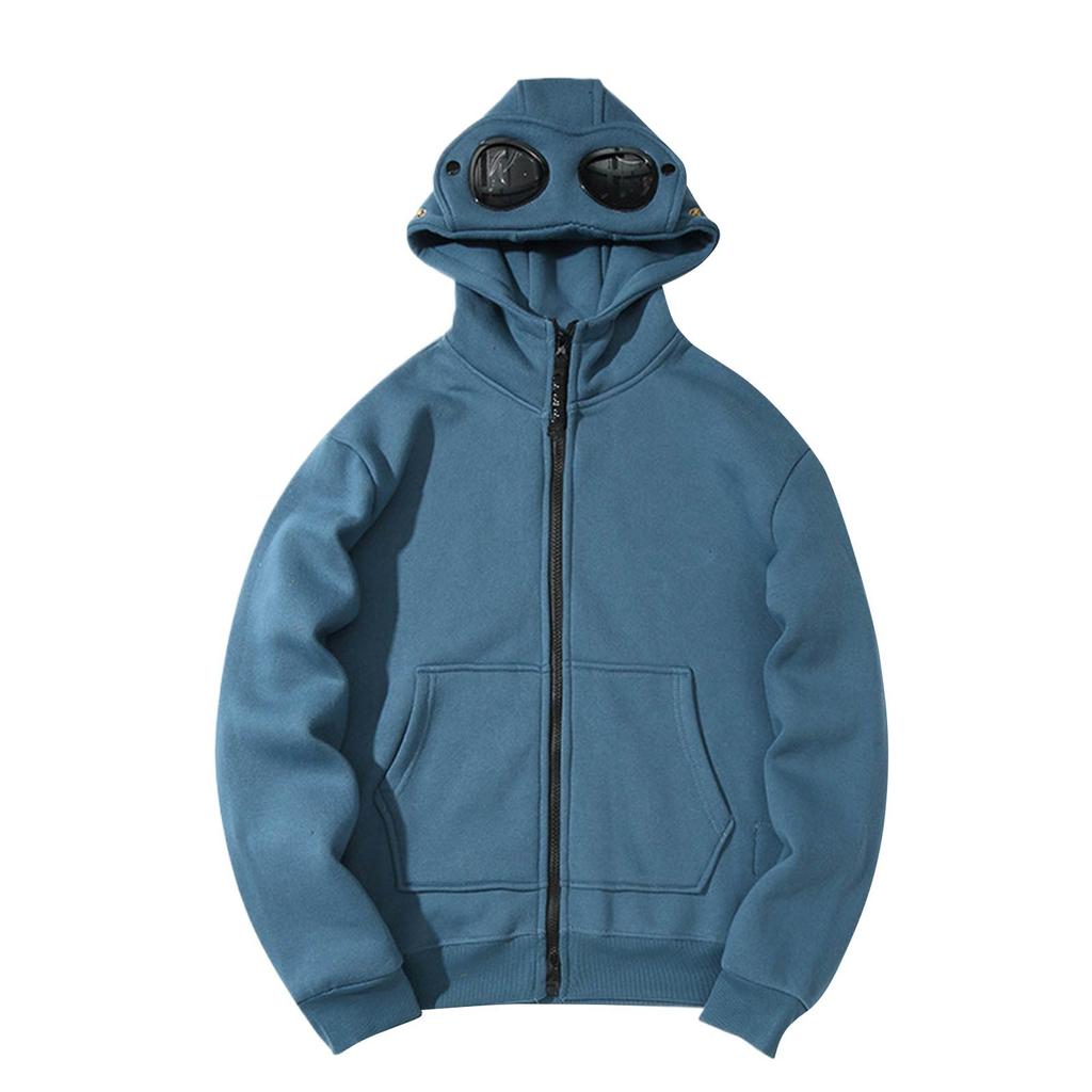Gensere for menn og kvinner Mote Casual Genser Løs Kortermet Cardigan Langermet Hettejakke