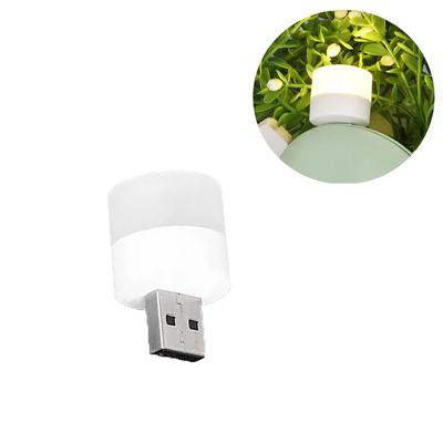 10PCS 1W 5V USB Plug-in Night Lights LED Warm Light Portable Small Reading Light