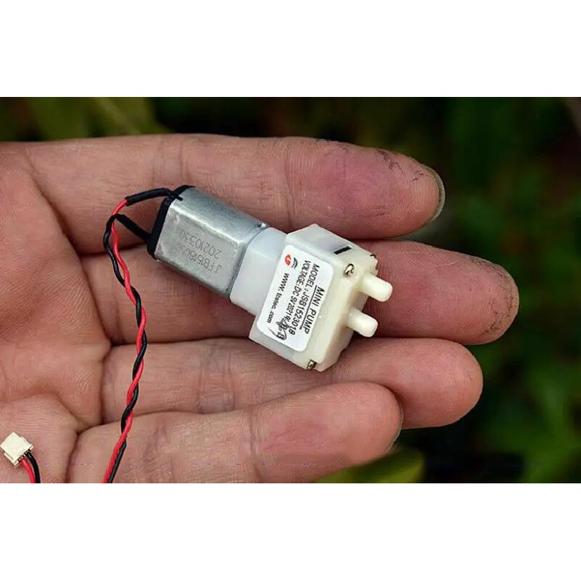 TCS JSB Micro 030 Motor Diaphragm Pump DC 3V-6V 5V Mini Water Pump Negative Pressure Vacuum Mute Pump Small Air Water Pump