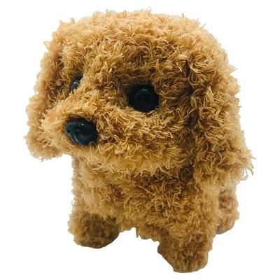 TKSK Tokotoko Walking Toy Poodle Plush Dog Battery Operated 150mm X 140mm X 90mm for Ages 3 and Up