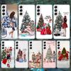 Christmas Girls Tree Gift Soft Phone Case For Samsung Galaxy M12 M21 M30S M31 M32 Note 20 Ultra 10 Lite 9 8 J4 J6 Plus + M51 M52