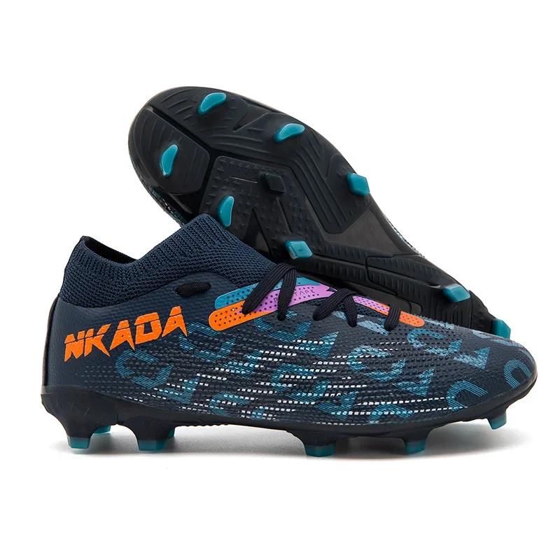 High-quality Professional Soccer Shoes Men Women Fashion Black Golden Football Training Shoes Men Futsal Sneakers Zapatos Futbol