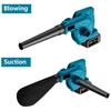 2 In 1 Household Vacuum Cleanner Blowing & Suction Leaf Blower Dust Collector Cordless Portable Electric Air Blower