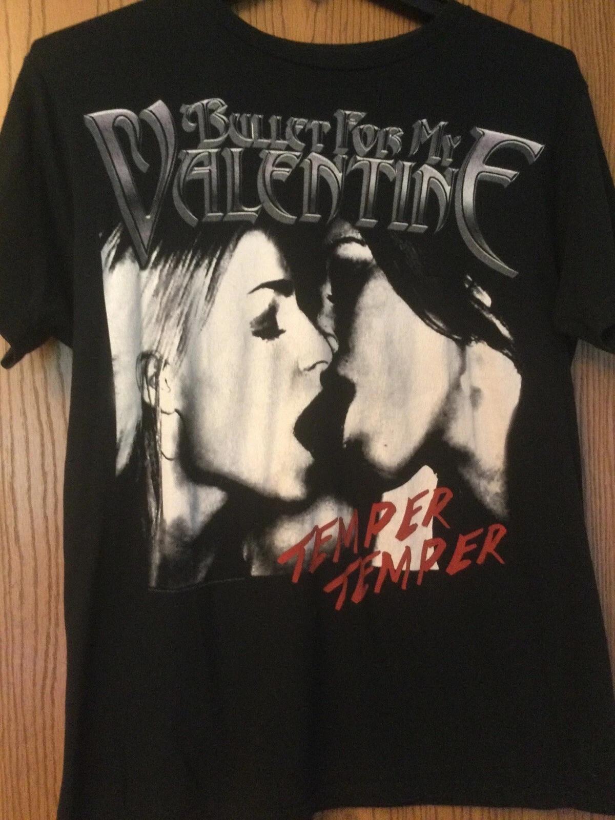 Bullet For My Valentine - “Temper Temper” - Black Shirt - L - Bay Island XL