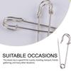 Simple Design Party Banquet 37mm Sweater Infant Diaper Clip Shawl Scarf Nappy Women Safety Skirt Hat Fixture Clips Baby Pin