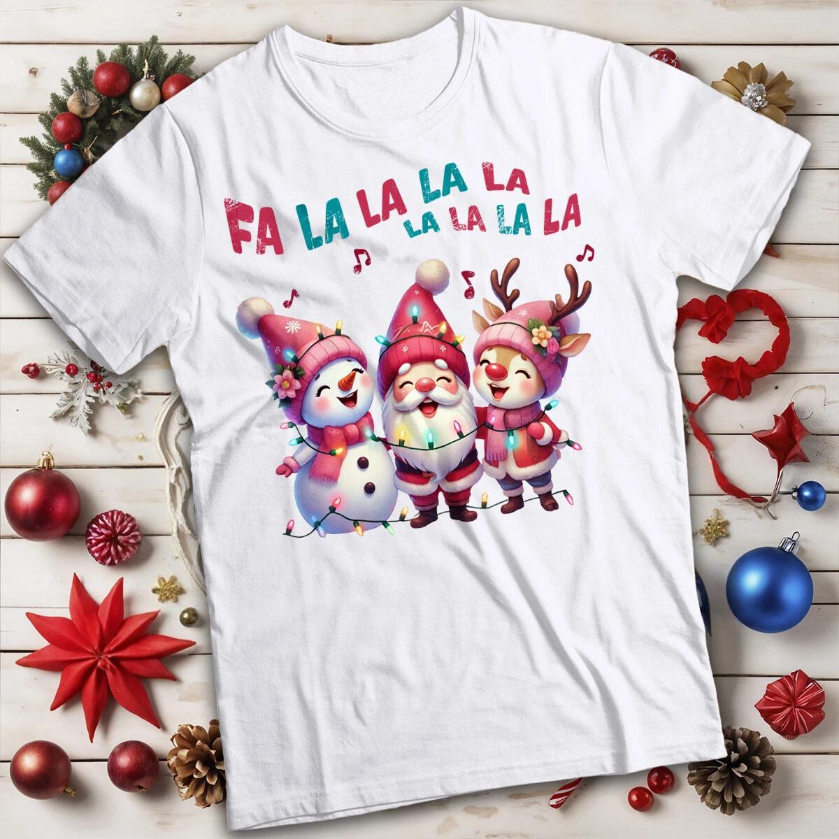 Смешная Уродливая Рождественская Песня для Мужчин и Женщин Рождественская Футболка Tee #MC 3XL