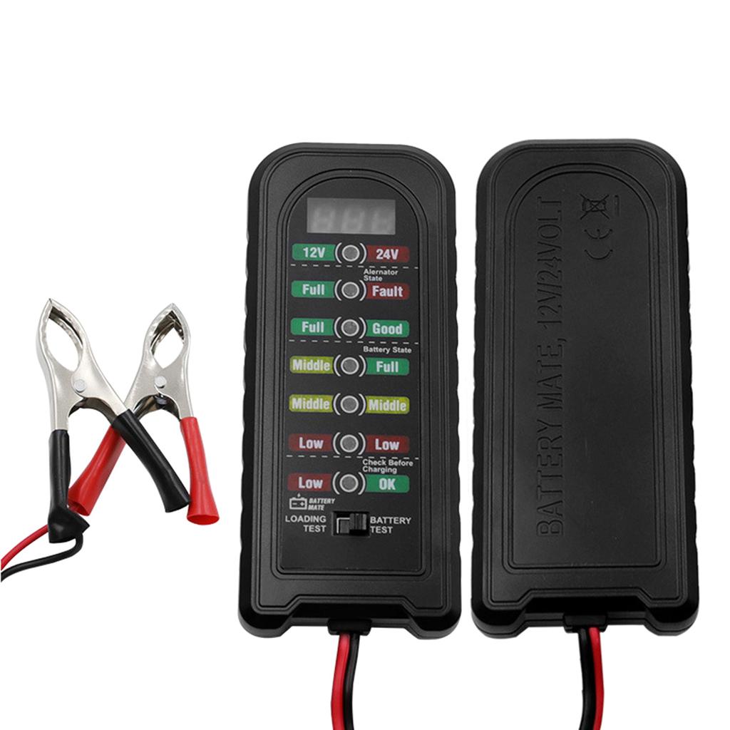 12V Motorrad Batterie Tester Auto Diagnose Werkzeuge Fehler Detektor LED Display Batterie Checker für Motorrad Lkw