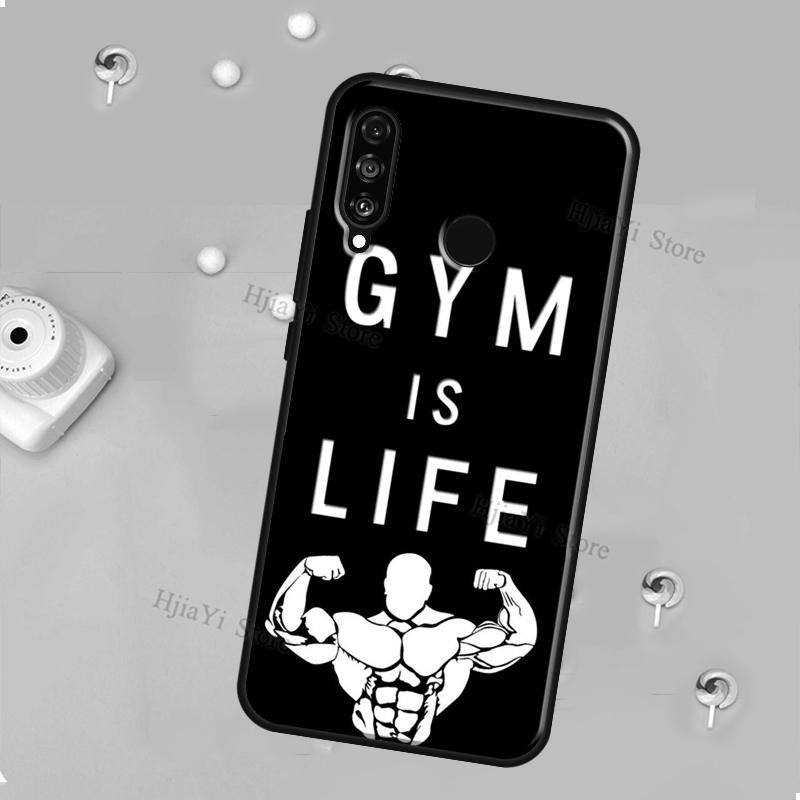 Bodybuilding Gym Fitness For Huawei Honor Magic 5 Lite X8 X9 X8a X9a 50 70 P20 P30 P40 P50 P60 Pro P Smart 2019 Case
