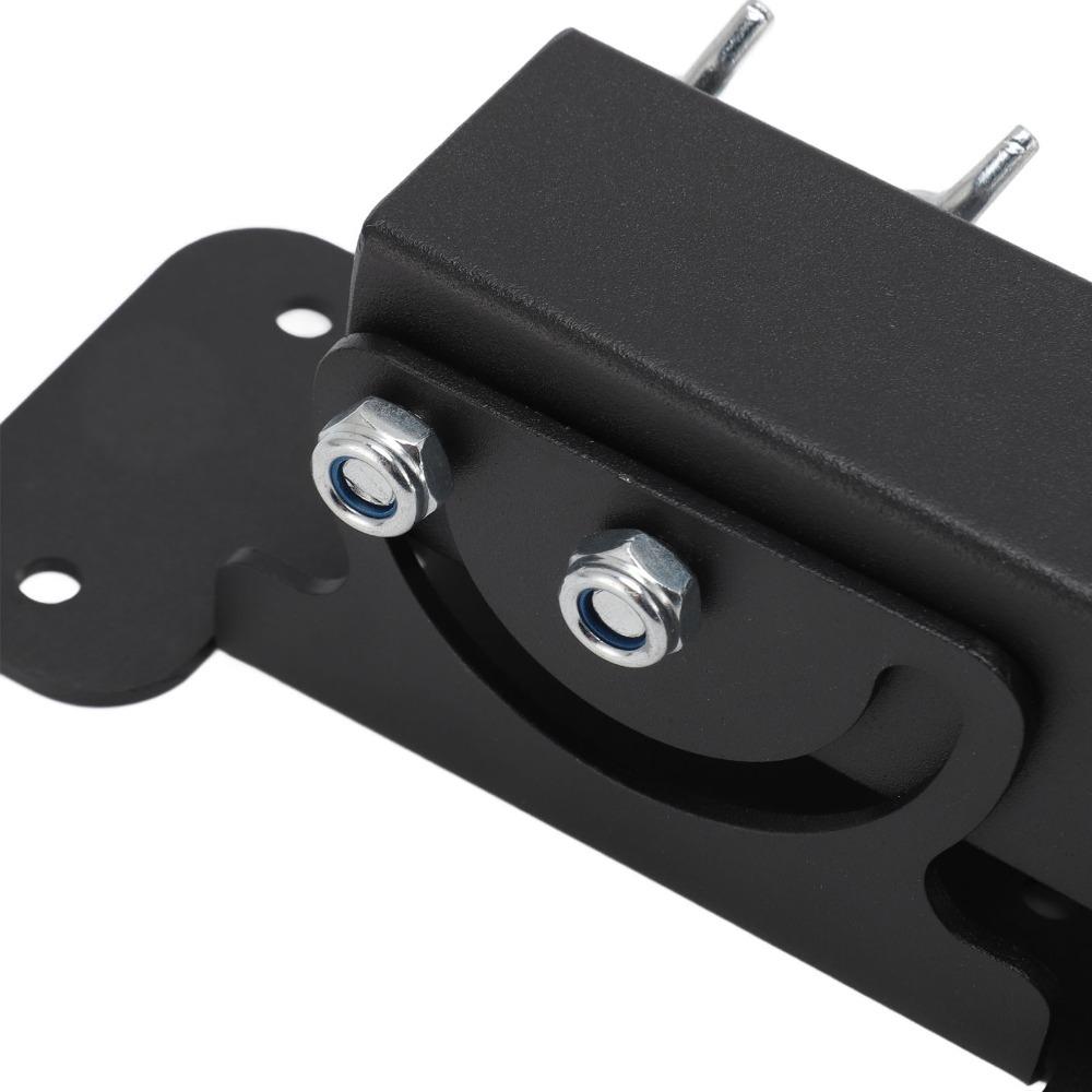 Black Riser Brackets Carbon Steel Patio Roof Riser Hardware Support Brackets Patio