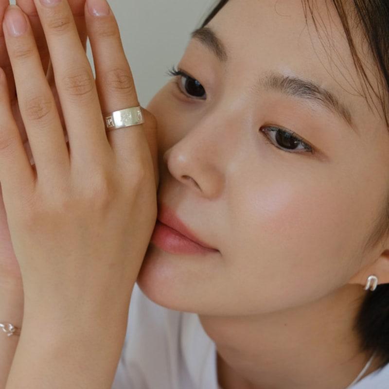 Pinaf Bold Olive Drawing Ring