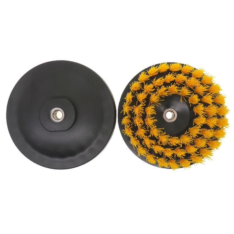 3-Piece Electric Drill Cleaning Brush Set for Cars, Discs, and Bathrooms