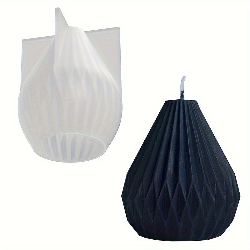 

Mold for Silicone Candles in The Shape of A Pear, Suitable for Irregular Plaster and Resin Casting, Ideal for Creating Candles
