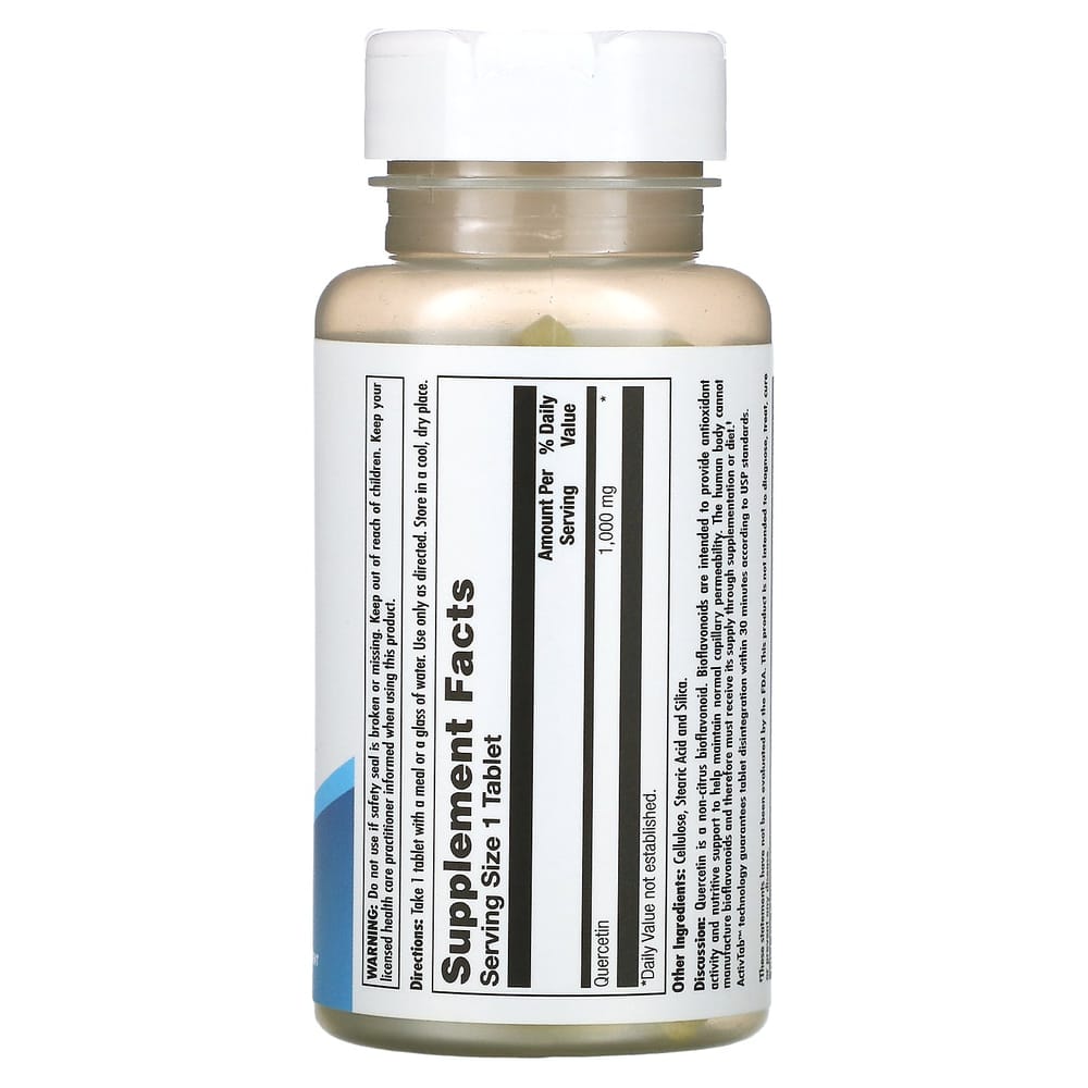 KAL Quercetin 1000 mg, 60 Tablets