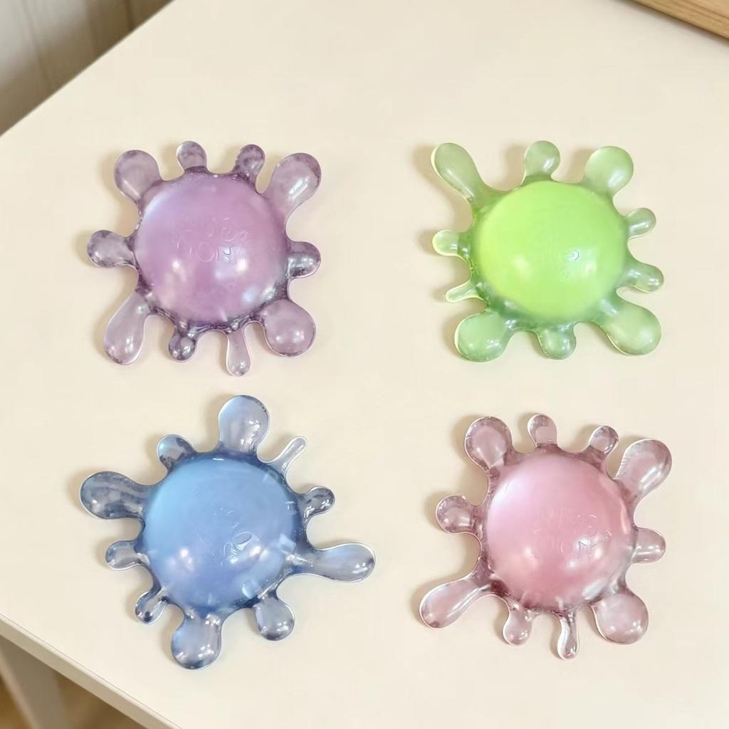 Ice Cream Jellyfish Maltose Pinch Music Decompression Toy Octopus Decompression Artifact