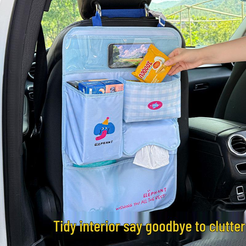 Large Capacity Multi-Purpose Car Back Seat Hanging Storage Bag