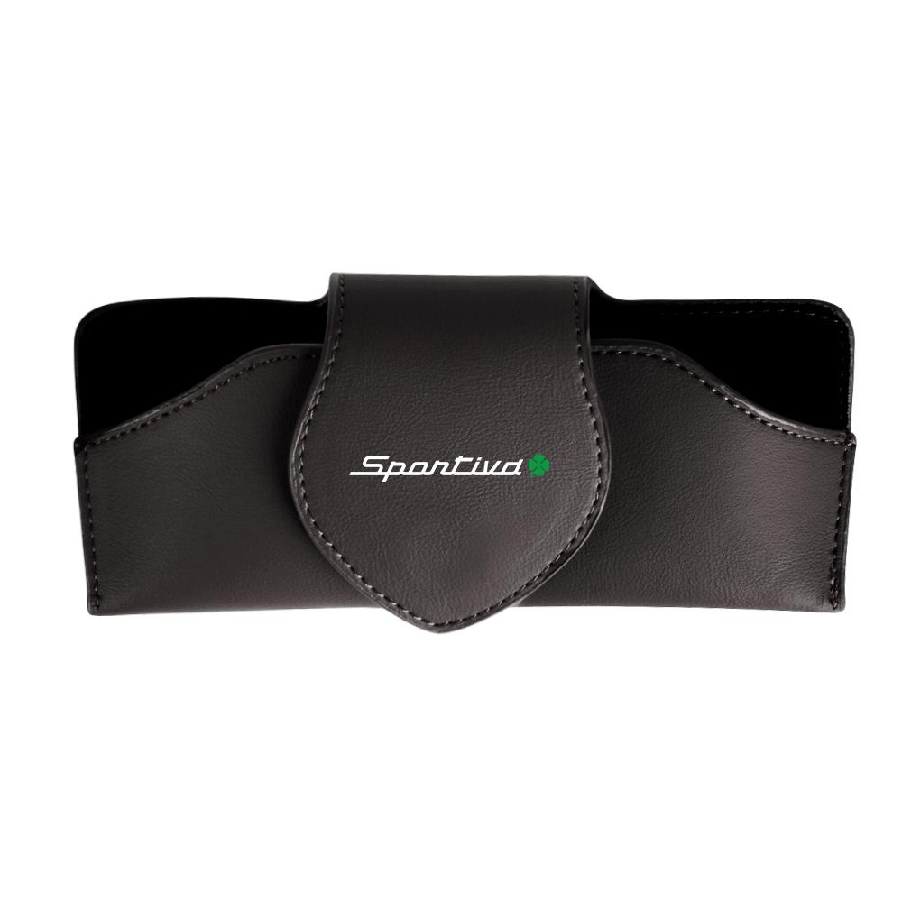 YYCE3 1pc Multifunctional Car Sun Visor Glasses Clip Case Glasses Holder For Alfa Romeo 159 147 156 Giulietta Mito Auto Accessories