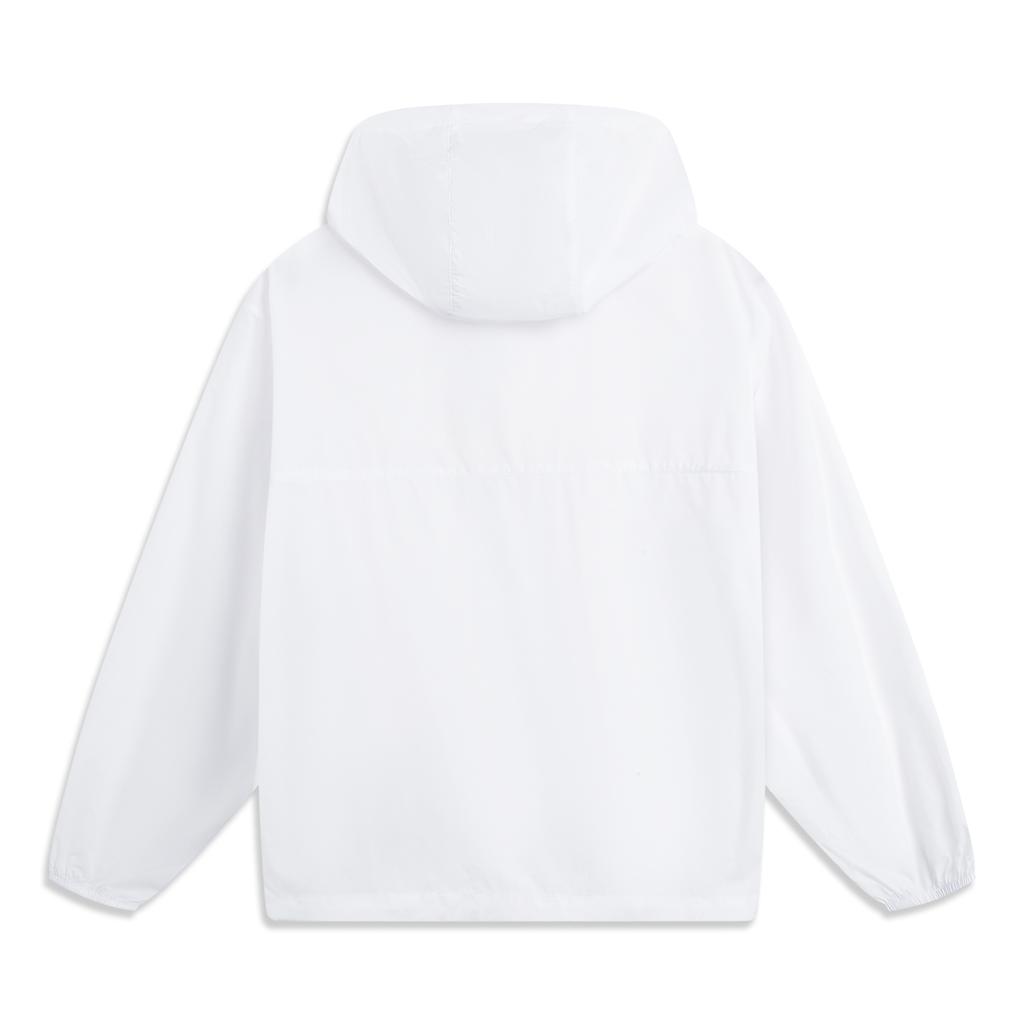 Li Ning Sports Lifestyle Series Hooded Loose Logo Windbreaker Women Outerwear AFDV864-6