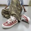 X spring and summer leisure sports low-top board shoes niche couple student bread shoes