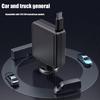 30W Car Charging Adapter Cable with Extendable USB C Line for Electronic Devices Charger