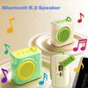 1800Mah Portable Wireless Speaker Bluetooth 5.3 Mobile Phone Desktop Home Outdoor Convenient Mini Subwoofer Support Tf Card