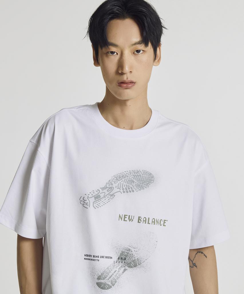 Nyuballanseu Nbneg31703 / Uni Trackster Short Sleeve T-Shirt (White)