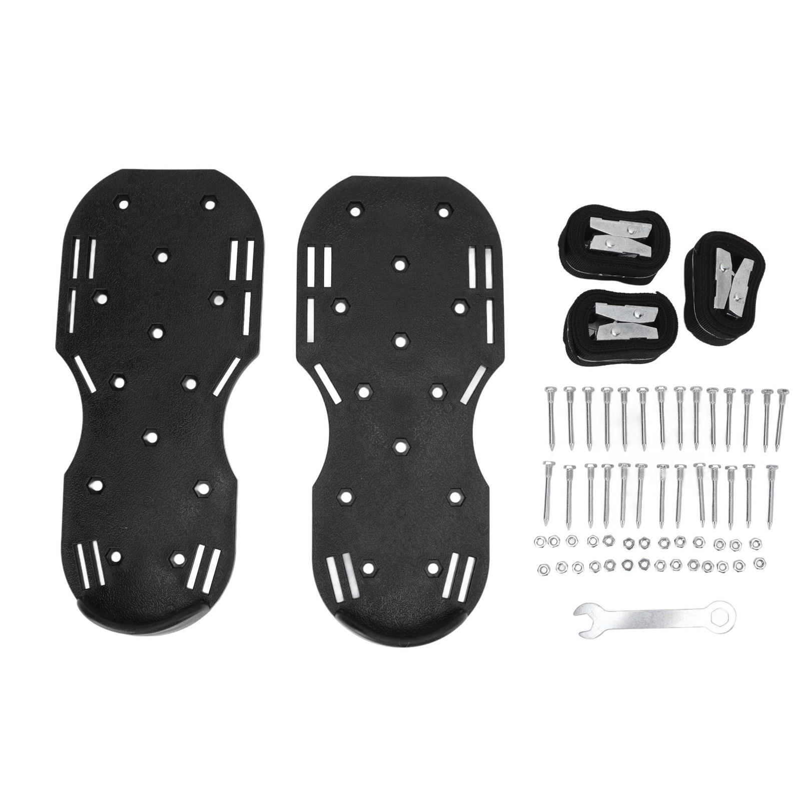 

Ручной скарификатор для газона, аэратор для ходьбы, шипы для травы с металлической пряжкой на ремне для