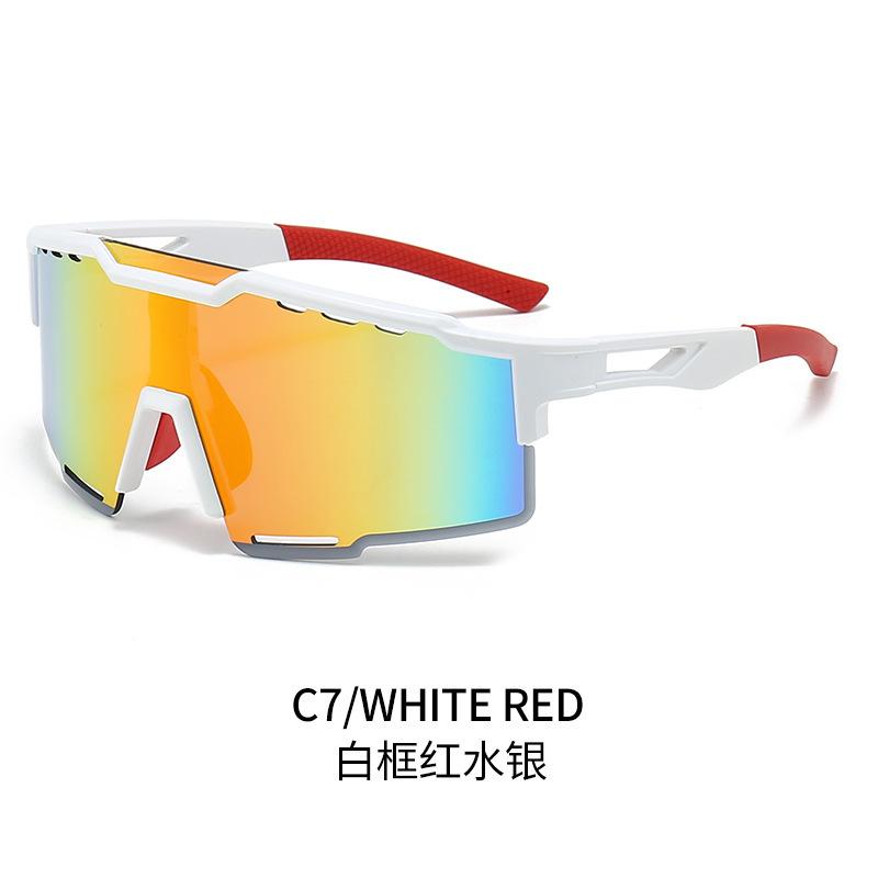 Outdoor sports sunglasses cycling sunglasses men s bicycle windproof running oversized frame goggles women