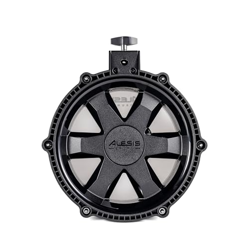 Alesis Nitro Pro XL Elektroniczny Zestaw Perkusyjny z Cichymi Padami Siateczkowymi Dwu-Strefowymi, Ponad 500 Autentycznych Brzmień BFD, Bluetooth, Drumeo i USB MIDI