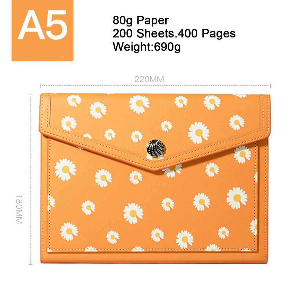 2025 Buckle Business Schedule Book, A5 Student Daily Planner, Thickened Plan Book, Record Book, Notepad, Notebook, Memo, 200 Sheets