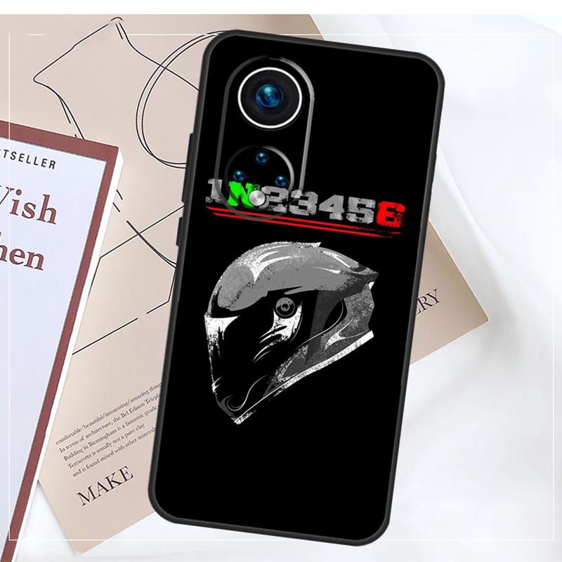 1N23456 Motorcycle Phone Case For Honor 70 50 90 Lite Magic 5 6 Pro X6 X7 X8 X9 X6a X7a X8a X9a X8b X9b Cover